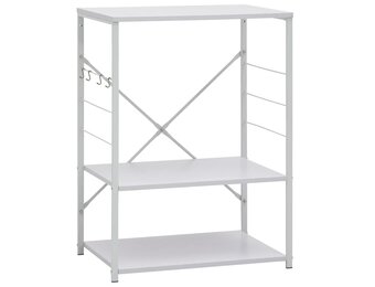 vidaXL Magnetronkast 60x39,6x79,5 cm bewerkt hout wit