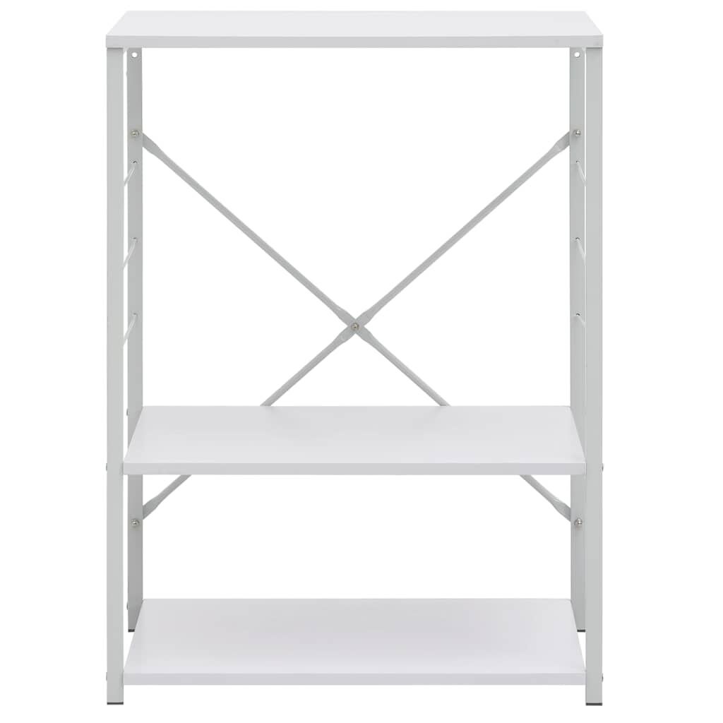 vidaXL Magnetronkast 60x39,6x79,5 cm bewerkt hout wit