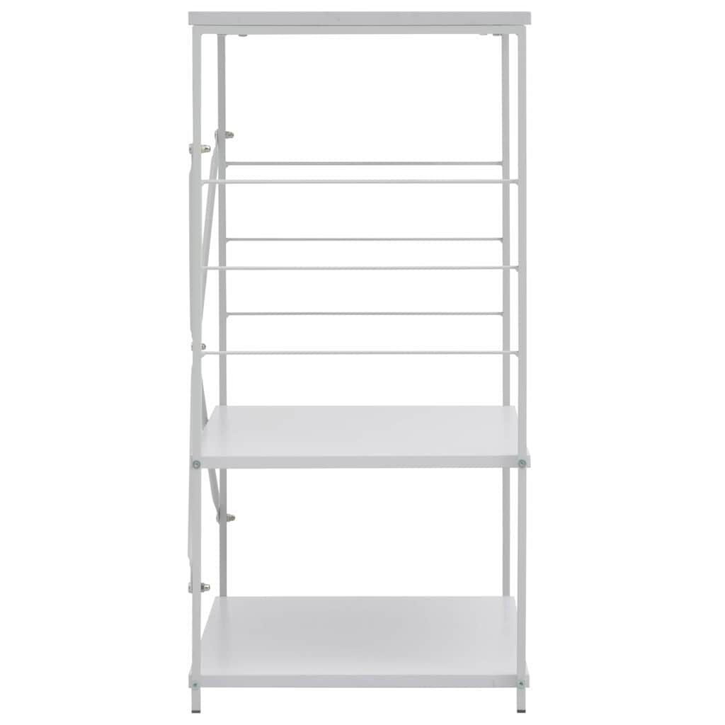 vidaXL Magnetronkast 60x39,6x79,5 cm bewerkt hout wit