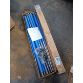 Trampoline palen set - 6 palen - voor trampolines van 305 cm