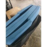 Opvouwbaar 2 persoons matras - Wasbare hoes - 195cm x 120cm x 7cm - Navy