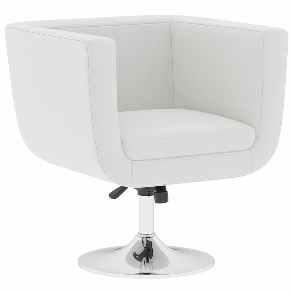 vidaXL Barkruk Kunstleer Wit - 63% Korting