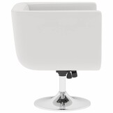 vidaXL Barkruk Kunstleer Wit - 63% Korting