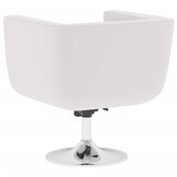 vidaXL Barkruk Kunstleer Wit - 63% Korting
