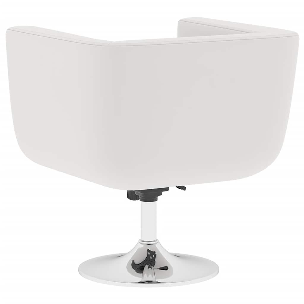 vidaXL Barkruk Kunstleer Wit - 63% Korting