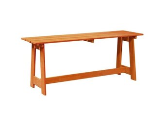 vidaXL Tuinbank Bruin 119 x 37 x 47 cm Massief grenenhout