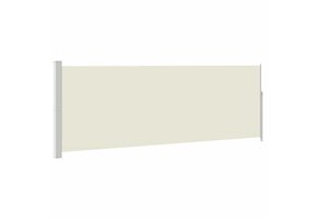 Uittrekbaar Windscherm 160x514 cm Crème - 41% Korting