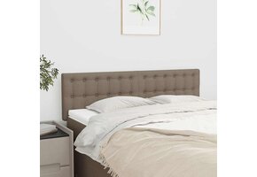 VidaXL Hoofdbord Stof Taupe 144x5x78/88 cm - 40% Korting