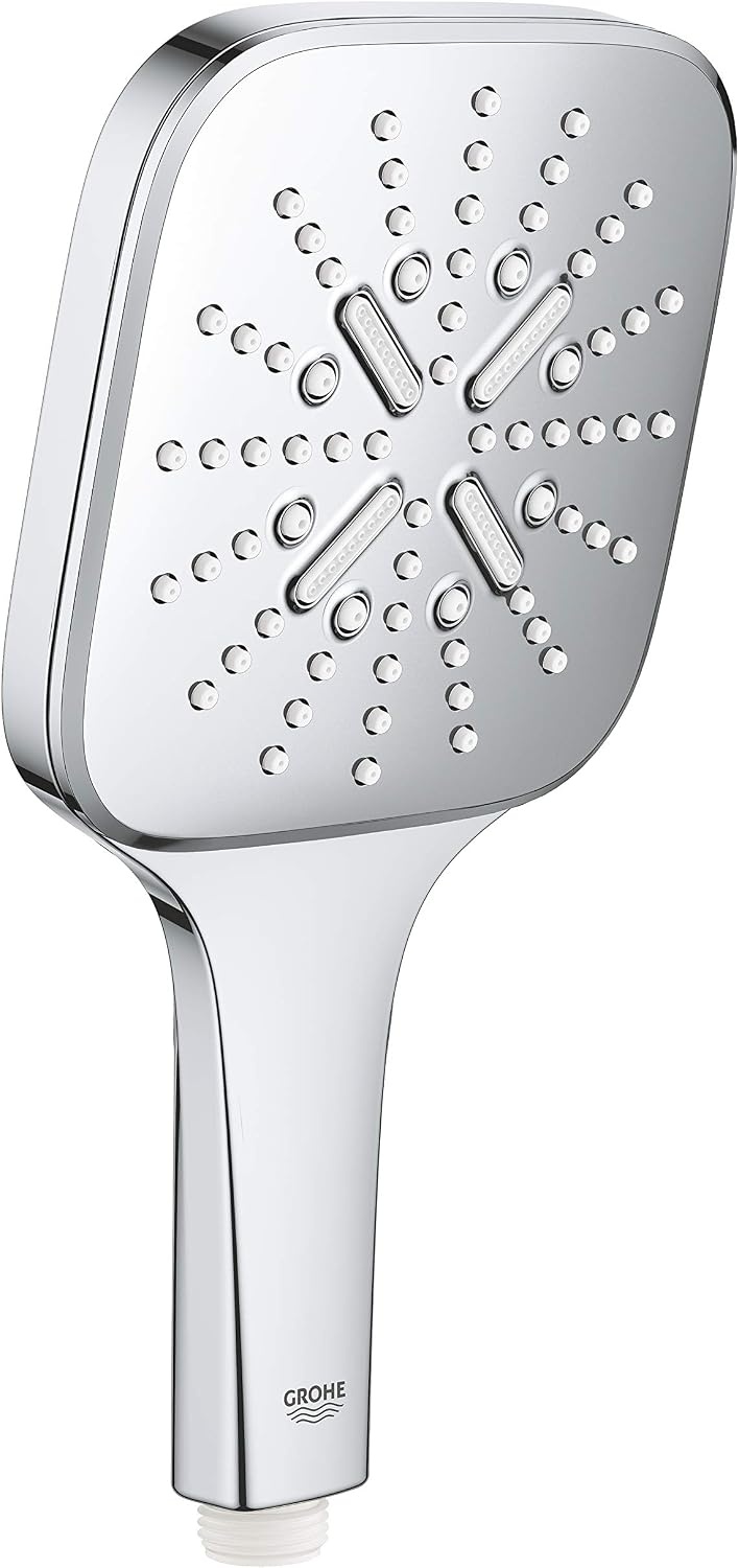 GROHE Rainshower 130 SmartActive Cube, handdouche, 3 straalsoorten, chroom, 26550000