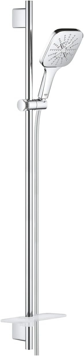 GROHE Rainshower 130 SmartActive Cube, handdouche, 3 straalsoorten, chroom, 26550000