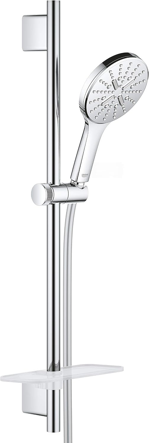 GROHE Rainshower 130 SmartActive Cube, handdouche, 3 straalsoorten, chroom, 26550000