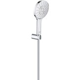 GROHE Rainshower 130 SmartActive Cube, handdouche, 3 straalsoorten, chroom, 26550000