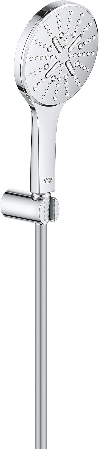 GROHE Rainshower 130 SmartActive Cube, handdouche, 3 straalsoorten, chroom, 26550000
