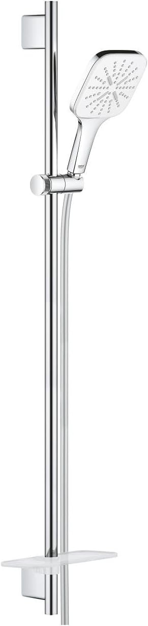 GROHE Rainshower 130 SmartActive Cube, handdouche, 3 straalsoorten, chroom, 26550000