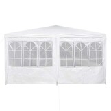 vidaXL Partytent Wit 800 x 400 x 266 cm Polyester, Staal