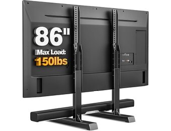 TVON Universele Grote TV-standaard Voeten Poten In Hoogte Verstelbaar Voor 37 Tot 86 Inch TV's Max