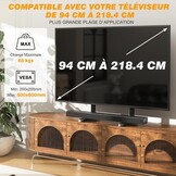 TVON Universele Grote TV-standaard Voeten Poten In Hoogte Verstelbaar Voor 37 Tot 86 Inch TV's Max