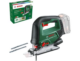 Bosch accudecoupeerzaag AdvancedSaw 18V-140 (pendelfunctie; borstelloze motor; zaagdiepte in hout/staal/aluminium: 140 mm/10 mm/20 mm; 3 x zaagblad; 18V System; zonder accu & lader; in kartonnen doos)