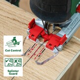 Bosch accudecoupeerzaag AdvancedSaw 18V-140 (pendelfunctie; borstelloze motor; zaagdiepte in hout/staal/aluminium: 140 mm/10 mm/20 mm; 3 x zaagblad; 18V System; zonder accu & lader; in kartonnen doos)