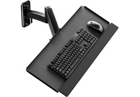 Draaibare Wandtoetsenbordlade - Ergonomisch & In Hoogte Verstelbaar (34% Korting)