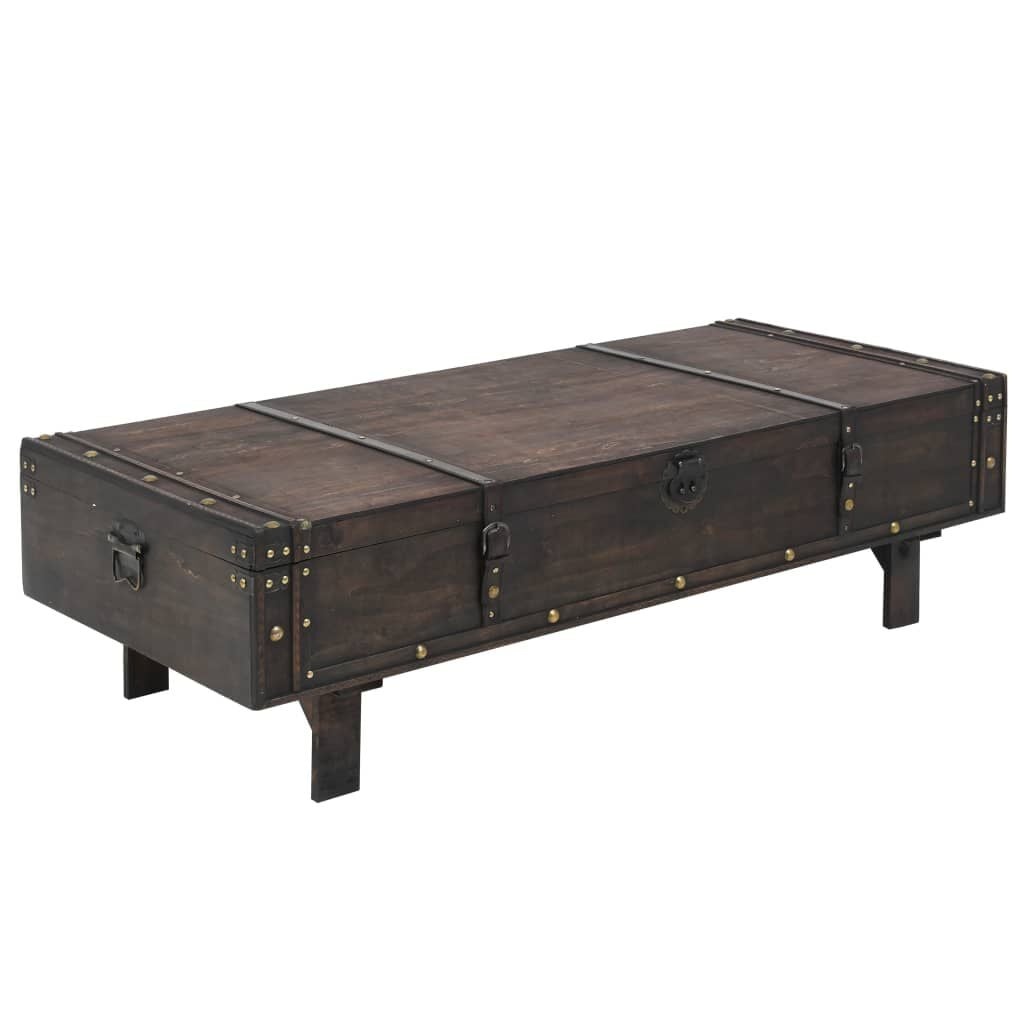 vidaXL Salontafel vintage stijl 120x55x35 cm multiplex