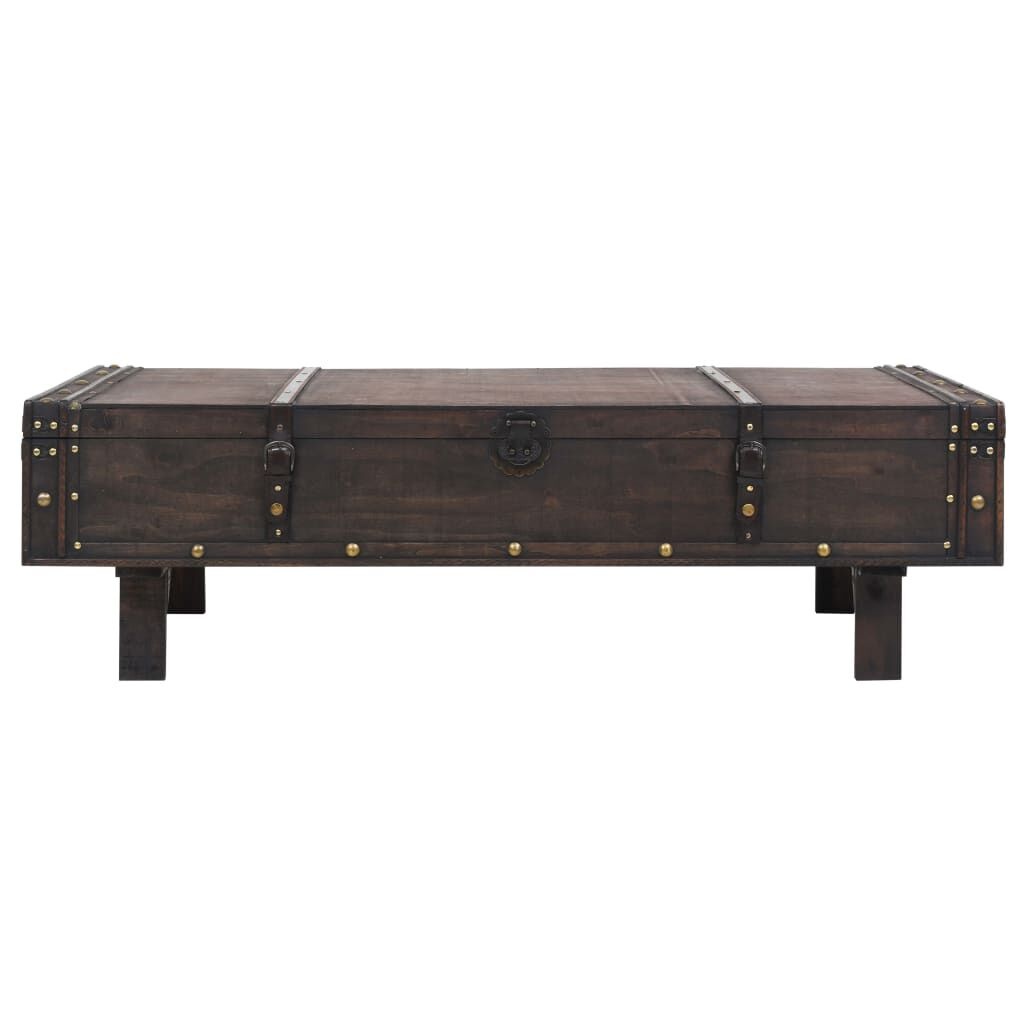 vidaXL Salontafel vintage stijl 120x55x35 cm multiplex