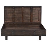 vidaXL Salontafel vintage stijl 120x55x35 cm multiplex