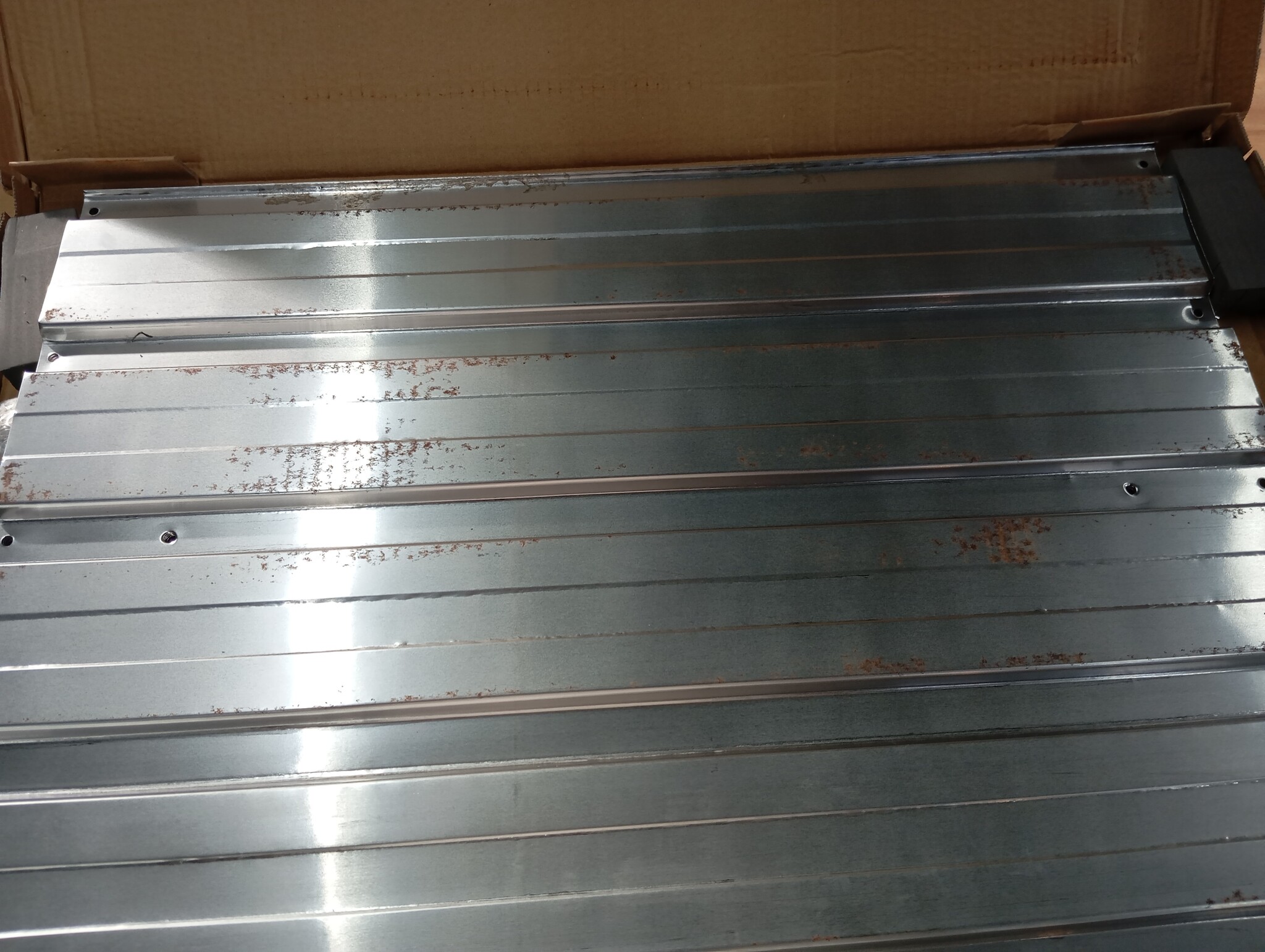 vidaXL Plantenbak verhoogd 400x80x45 cm cortenstaal roestig