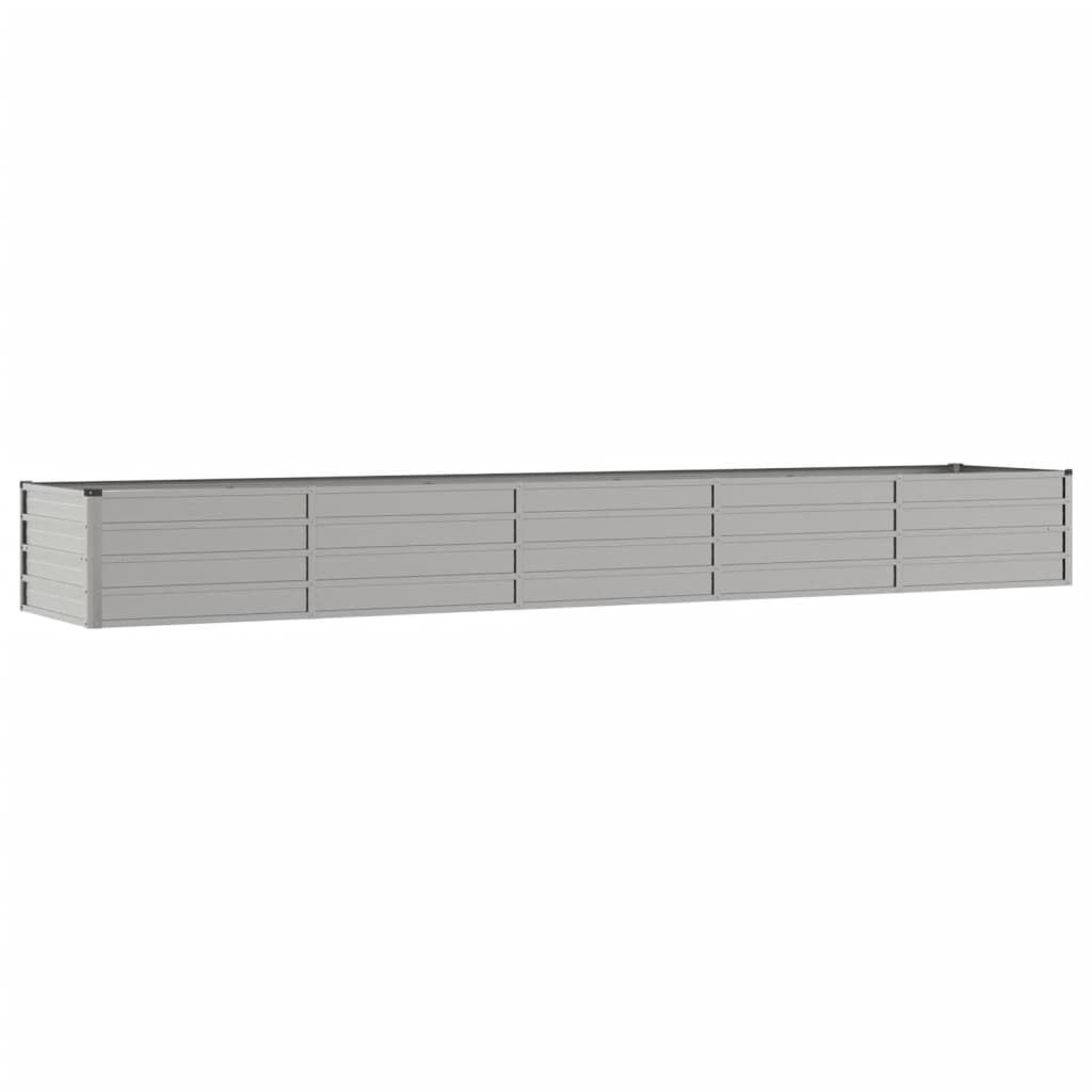 vidaXL Plantenbak verhoogd 400x80x45 cm cortenstaal roestig