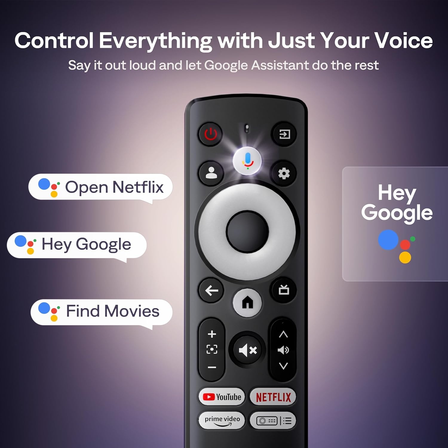 Aurzen EAZZE D1G Officiële Google TV 4K ondersteunde slimme projector met wifi en Bluetooth, autofocus en keystone, Dolby Audio, Zoom, Native 1080P draagbare mini-filmprojector voor thuis en buiten