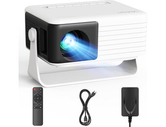 Mini Draagbare Projector - Ondersteunt Full HD 1080P, Yoton Y3 Projector Compatibel met Mobiel, Telefoons, PC, PS5 en Xbox, USB, HDMI, SD, AV Ingangen, Ideaal voor Kinderen als Cadeau