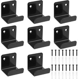 Zware haken, 8 stuks U-beugel, U-haken, 50 mm keramische tegelhouders, metalen wandhaken apparatuurhouder beugel om op te hangen in woonkamer, keuken, badkamer, garage kapstokhaken - Maat 50x42mm(8 Pack)