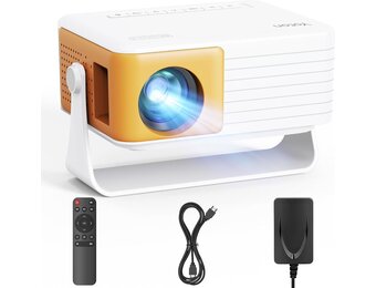 YOTON Y3 Mini-beamer, mobiele telefoon, draagbaar, Full HD videobeamer voor thuisbioscoop, outdoor beamer, compatibel met HDMI, USB, smartphone, PS5, Fire Stick, de beste keuze voor kinderen en