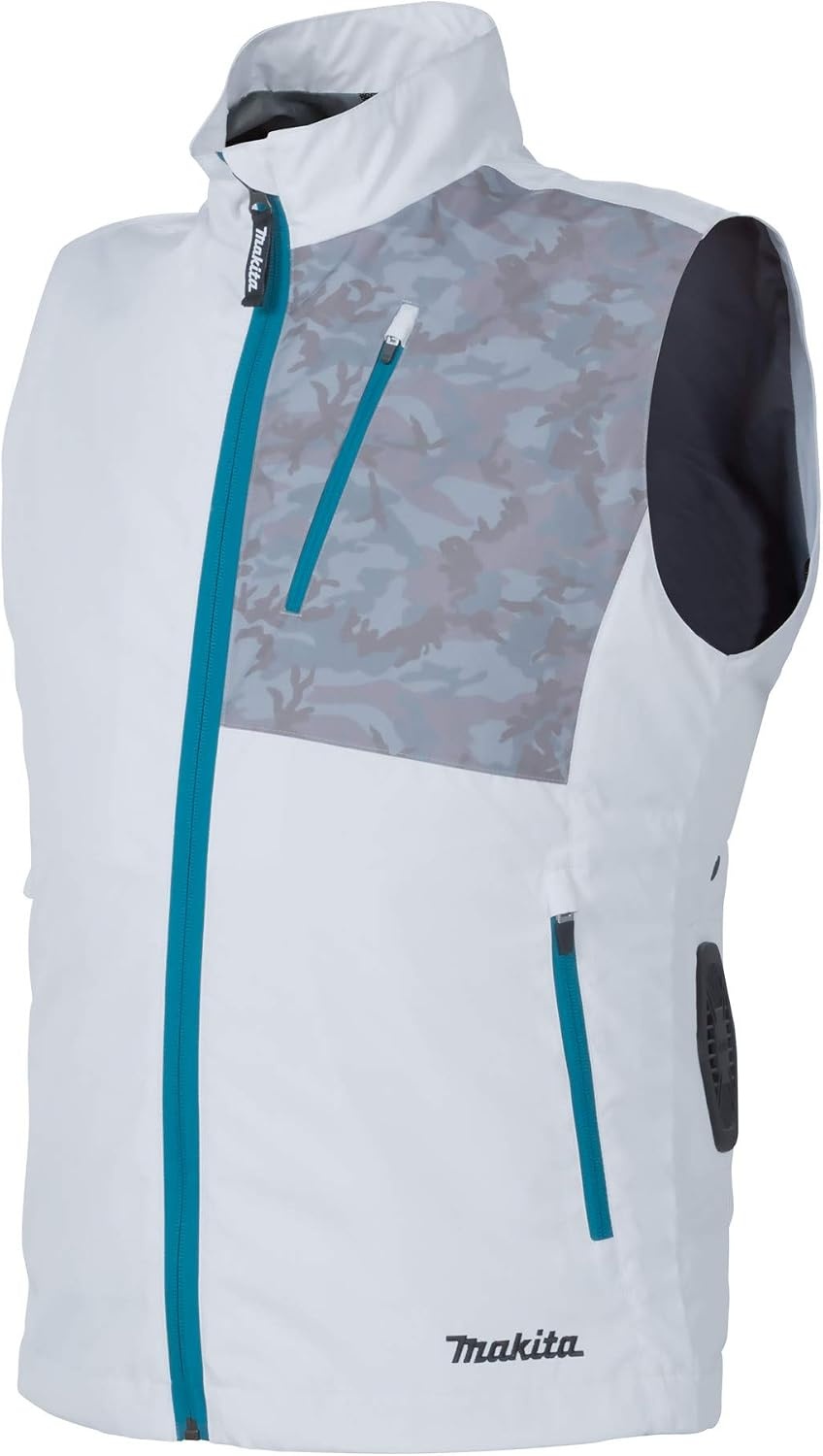 Makita Accu Klimaatvest Grijs Maat L 12V-18V (Zonder accu en lader)