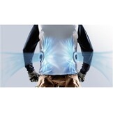 Makita Accu Klimaatvest Grijs Maat L 12V-18V (Zonder accu en lader)