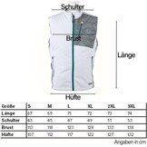 Makita Accu Klimaatvest Grijs Maat L 12V-18V (Zonder accu en lader)