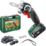 Bosch Accu-NanoBlade-zaag UniversalCut 18V-65 (snel vrij snijden in hout, houtmaterialen en plastic; max. zaagdiepte 65 mm; 18 volt-systeem; 1x 2,5 Ah accu en oplader) - Maat UniversalCut 18V