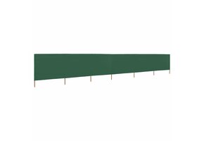 Groen Windscherm met 6 Panelen, 800x80 cm - 41% Korting
