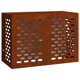 vidaXL Airconditioner hoes Roestkleurig 100 x 50 x 70 cm