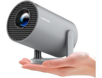 Magcubic Mini Beamer 4K - Smart Projector 94.8x17 mm - Grijs