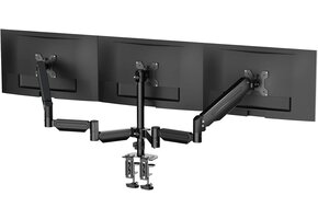 Drievoudige Monitorarm met Gasveer - 3 Schermen tot 32 inch | 34% Korting