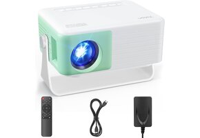 Mini Beamer Groen 1080p HD - Compacte Thuisbioscoop met 34% Korting