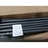 vidaXL Tuinprieel 400x400x260 cm staal antraciet