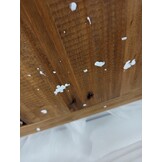 vidaXL Wastafelkast 70x32x63 cm massief grenenhout