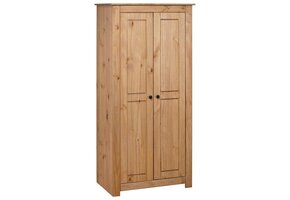 vidaXL Kledingkast Grenenhout 80x50x171,5 cm - 41% Korting