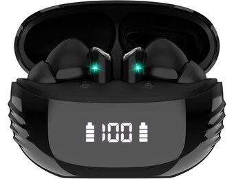 Bluetooth Vertaler Headset - 164 Talen, 7 Modi, Waterdicht, Zwart (-56%)