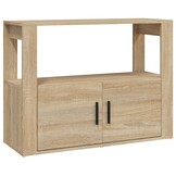 vidaXL Dressoir Sonoma Eikenhout 80x30x60 cm - 34% Korting