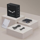 YOTON Y200 Mini DLP Projector - Draagbare Beamer met Accu - Wit