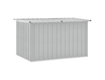 vidaXL Tuinbox 149x99x93 cm grijs