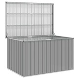 vidaXL Tuinbox 149x99x93 cm grijs